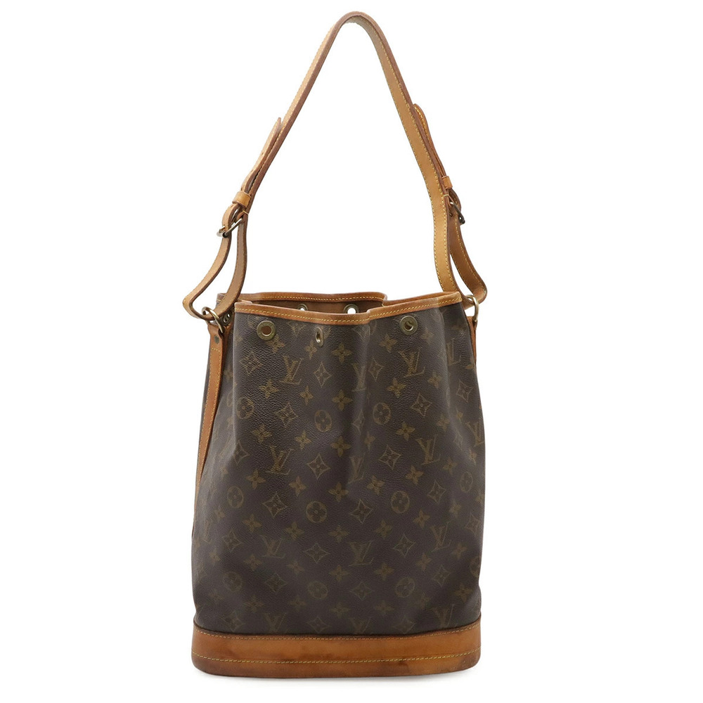 LOUIS VUITTON Monogram Noe Shoulder Bag Hobo Drawstring